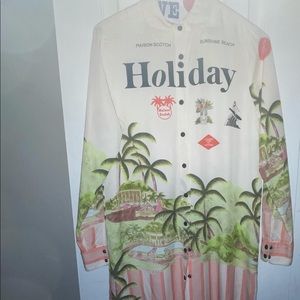 Scotch and Soda Mini Shirt Dress